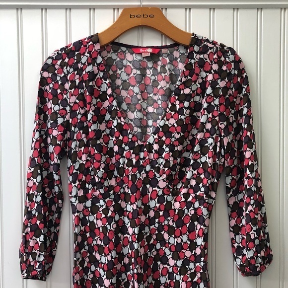 Boden WH254 Dot Printed Crepe Fit & Flare Dress… - Picture 2 of 8